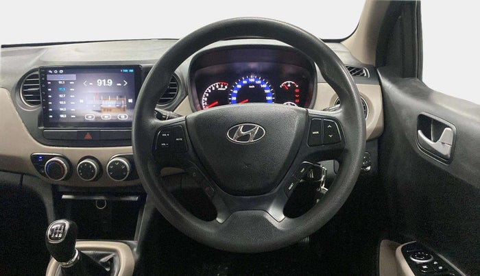 2014 Hyundai Xcent S (O) 1.2, CNG, Manual, 40,370 km, Steering Wheel Close Up