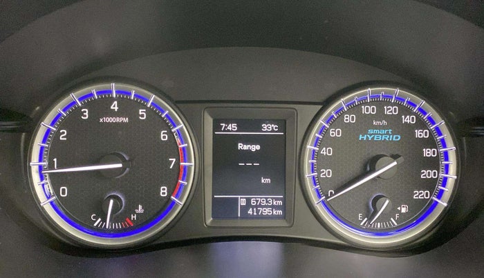 2020 Maruti S Cross ALPHA 1.5, Petrol, Manual, 41,788 km, Odometer Image