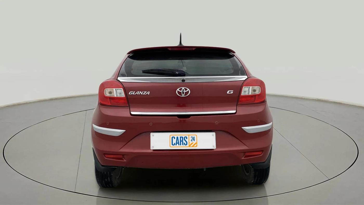 2021 Toyota Glanza G CVT, Petrol, Automatic, 24,341 km, Back/Rear