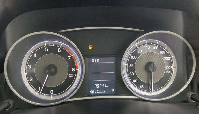 2018 Maruti Dzire VXI, Petrol, Manual, 70,735 km, Odometer Image