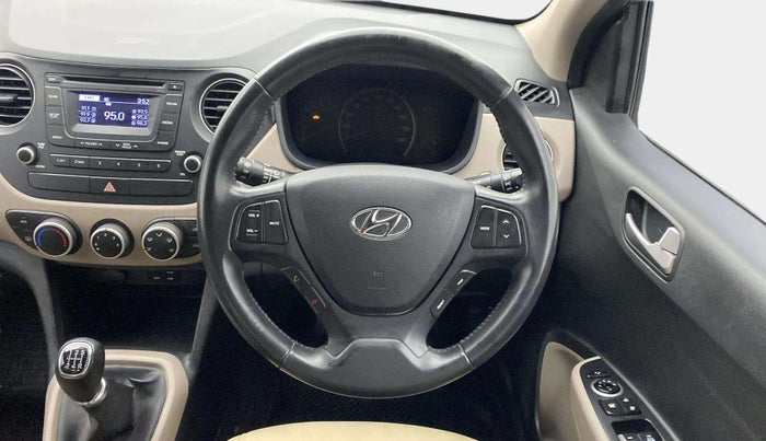 2016 Hyundai Grand i10 ASTA 1.2 KAPPA VTVT, Petrol, Manual, 36,851 km, Steering Wheel Close Up