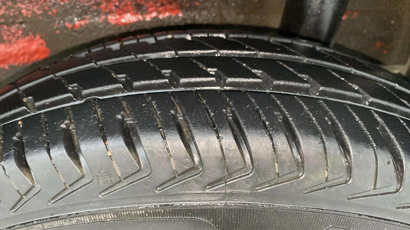 2024 Maruti Alto K10 VXi Plus (O) AGS, Petrol, Automatic, 4,527 km, Left Rear Tyre Tread