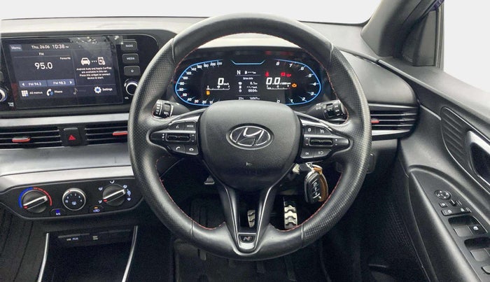 2023 Hyundai NEW I20 N LINE N6 1.0 TURBO GDI IMT, Petrol, Manual, 16,066 km, Steering Wheel Close Up