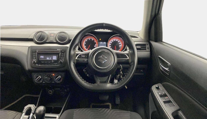 2019 Maruti Swift VXI AMT, Petrol, Automatic, 40,489 km, Steering Wheel Close Up