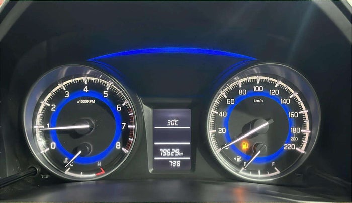 2017 Maruti Baleno DELTA PETROL 1.2, Petrol, Manual, 79,621 km, Odometer Image