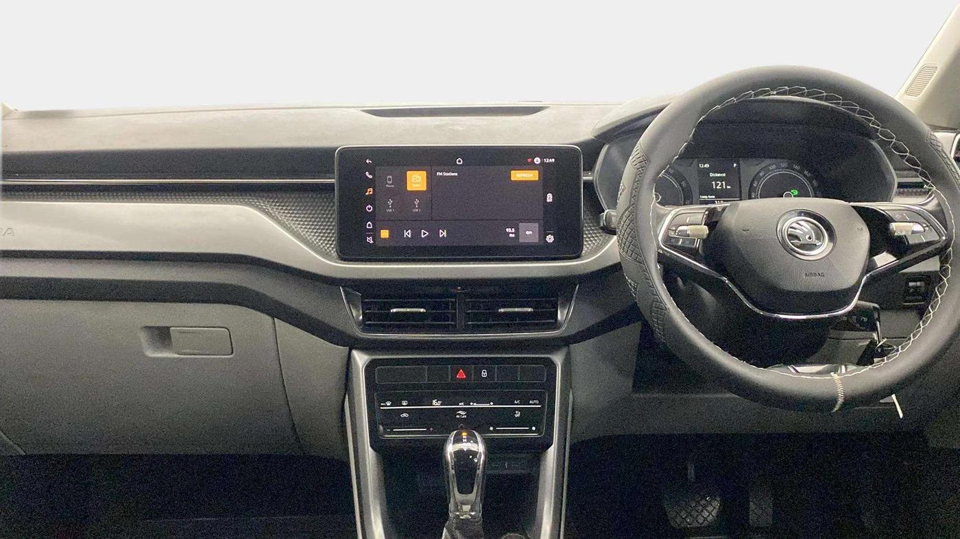 2021 Skoda KUSHAQ AMBITION 1.0L TSI AT, Petrol, Automatic, 96,315 km, Air Conditioner