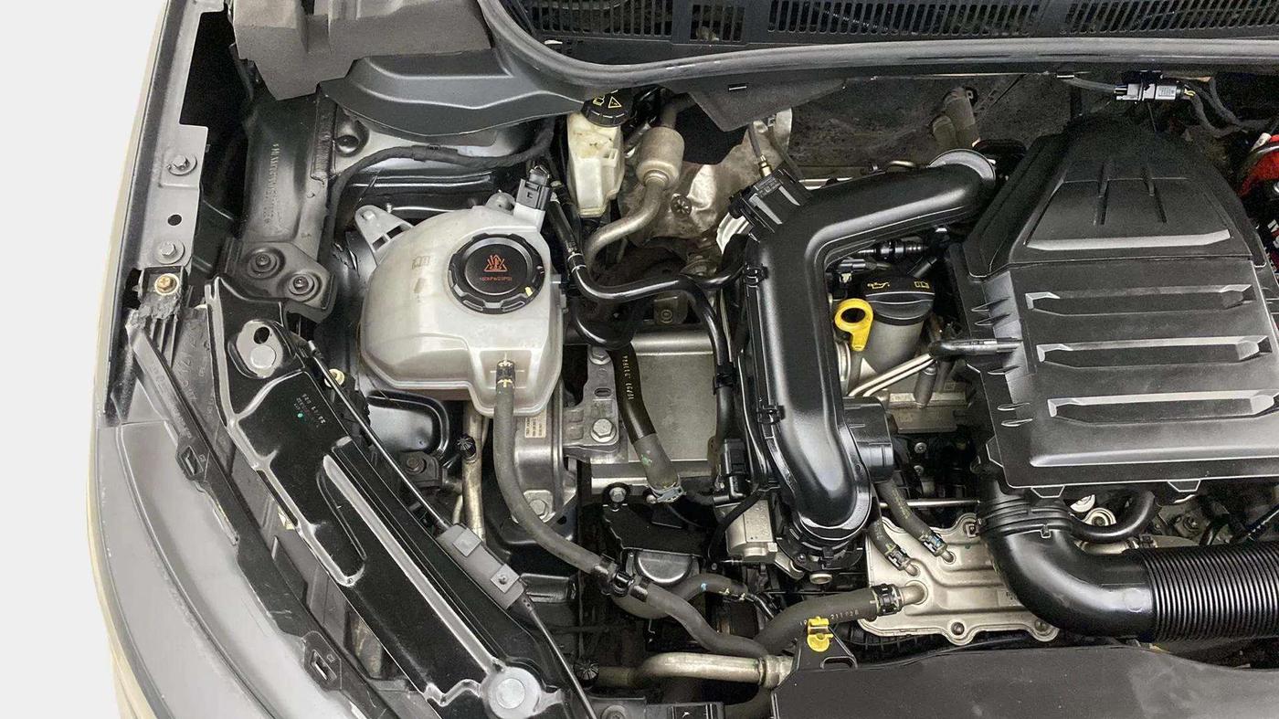 2021 Skoda KUSHAQ AMBITION 1.0L TSI AT, Petrol, Automatic, 96,315 km, Engine View - Right