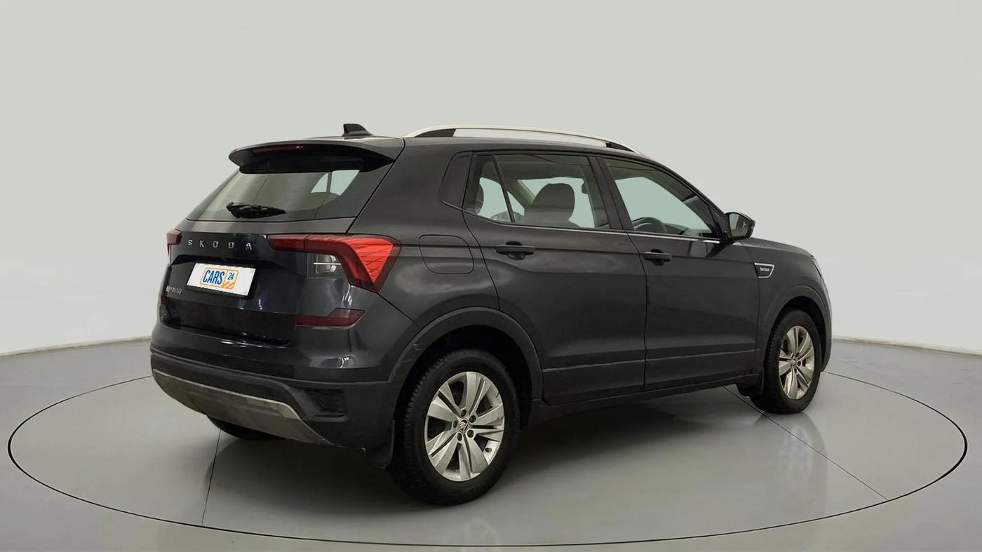 2021 Skoda KUSHAQ AMBITION 1.0L TSI AT, Petrol, Automatic, 96,315 km, Right Back Diagonal