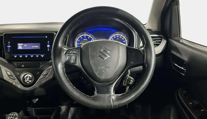 2019 Maruti Baleno DELTA PETROL 1.2, Petrol, Manual, 92,573 km, Steering Wheel Close Up