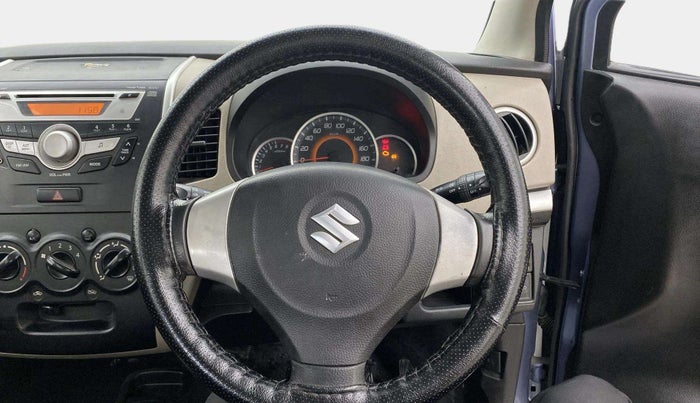 2015 Maruti Wagon R 1.0 VXI, Petrol, Manual, 89,072 km, Steering Wheel Close Up