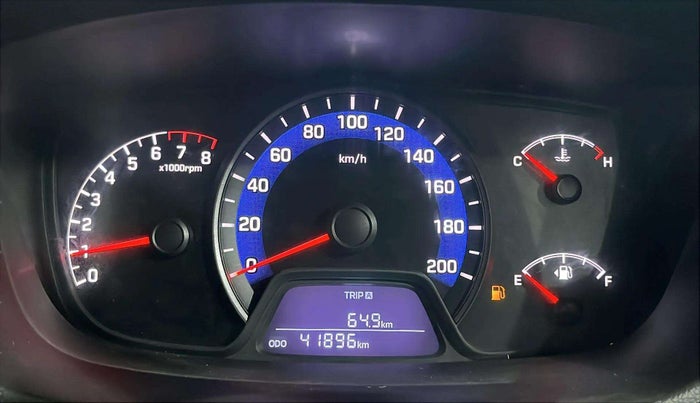 2015 Hyundai Xcent S 1.2, Petrol, Manual, 41,830 km, Odometer Image