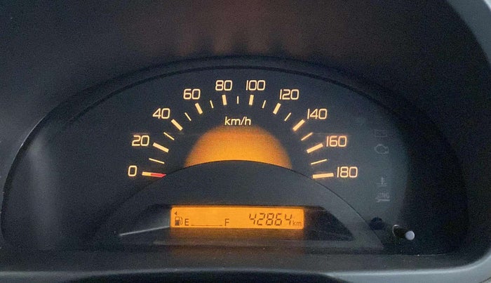2012 Maruti Wagon R 1.0 LXI CNG, CNG, Manual, 42,795 km, Odometer Image