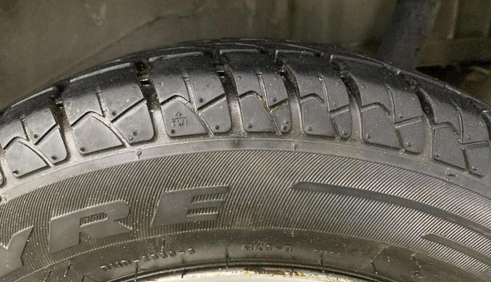 2014 Maruti Wagon R 1.0 LXI, Petrol, Manual, 34,062 km, Left Rear Tyre Tread