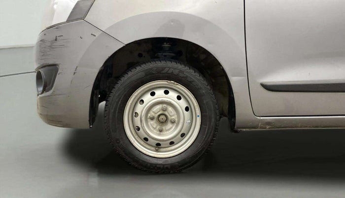 2014 Maruti Wagon R 1.0 LXI, Petrol, Manual, 34,062 km, Left Front Wheel