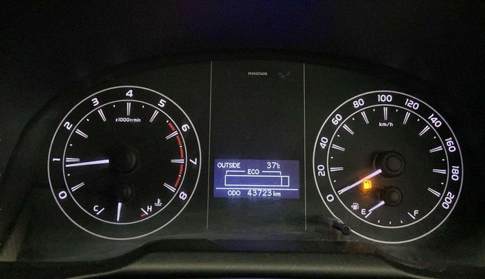 2019 Toyota Innova Crysta 2.7 GX 7 STR MT, Petrol, Manual, 43,709 km, Odometer Image
