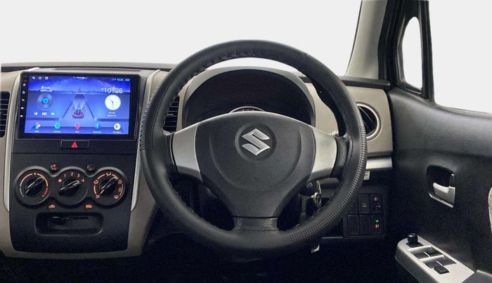 2014 Maruti Wagon R 1.0 VXI, Petrol, Manual, 46,554 km, Steering Wheel Close Up