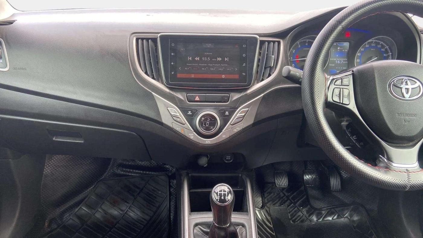 2021 Toyota Glanza V, Petrol, Manual, 79,780 km, Air Conditioner