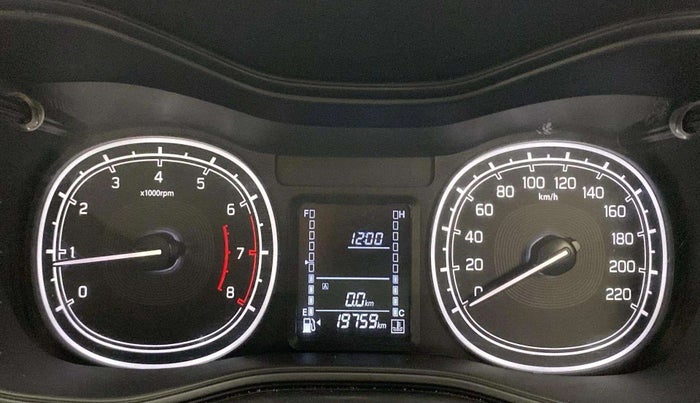 2021 Maruti Vitara Brezza LXI, Petrol, Manual, 19,754 km, Odometer Image