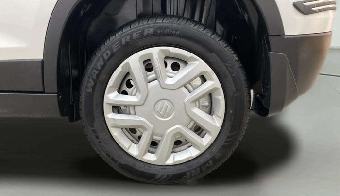 2021 Maruti Vitara Brezza LXI, Petrol, Manual, 19,754 km, Left Rear Wheel