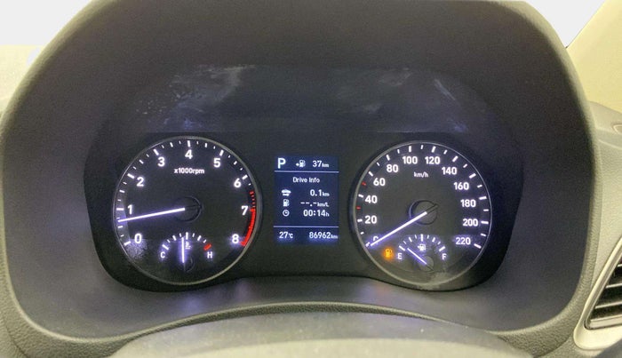 2017 Hyundai Verna 1.6 VTVT SX (O) AT, Petrol, Automatic, 86,948 km, Odometer Image