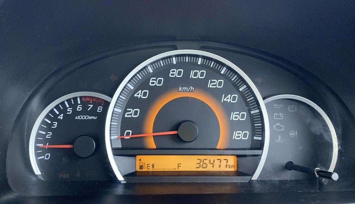 2015 Maruti Wagon R 1.0 VXI, Petrol, Manual, 36,472 km, Odometer Image