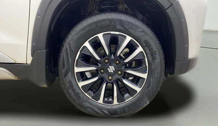 2020 Maruti Vitara Brezza ZXI PLUS, Petrol, Manual, 1,18,409 km, Right Front Wheel