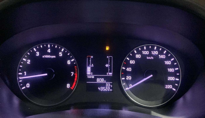 2017 Hyundai Elite i20 ASTA 1.2, Petrol, Manual, 43,512 km, Odometer Image