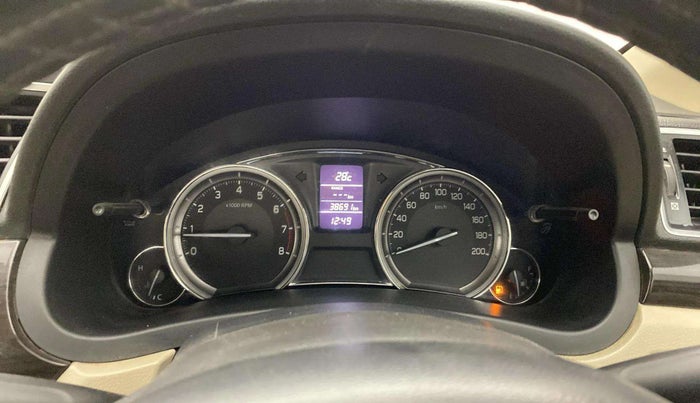 2018 Maruti Ciaz DELTA 1.5 SHVS MT PETROL, Petrol, Manual, 38,656 km, Odometer Image
