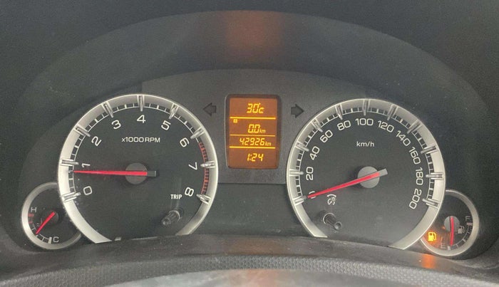 2014 Maruti Swift Dzire ZXI, Petrol, Manual, 42,963 km, Odometer Image
