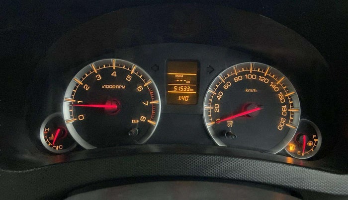 2016 Maruti Swift Dzire VXI, Petrol, Manual, 51,488 km, Odometer Image