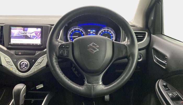 2018 Maruti Baleno ZETA CVT PETROL 1.2, Petrol, Automatic, 46,688 km, Steering Wheel Close Up