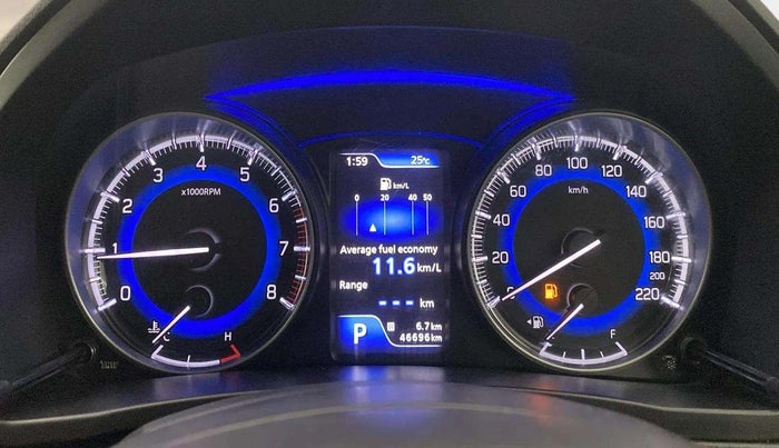 2018 Maruti Baleno ZETA CVT PETROL 1.2, Petrol, Automatic, 46,688 km, Odometer Image