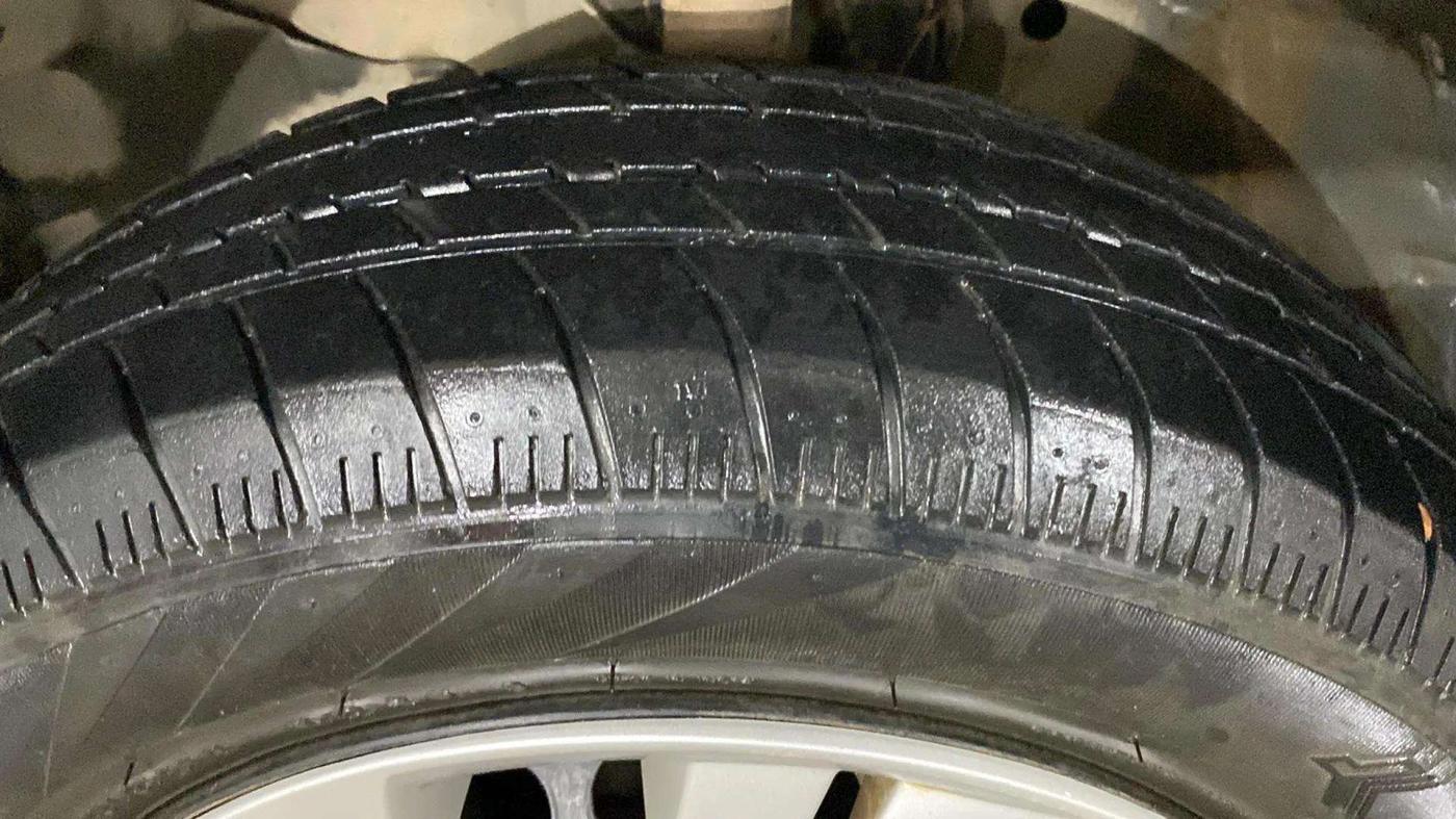 2021 Honda Amaze 1.2L I-VTEC S CVT, Petrol, Automatic, 22,641 km, Left Rear Tyre Tread