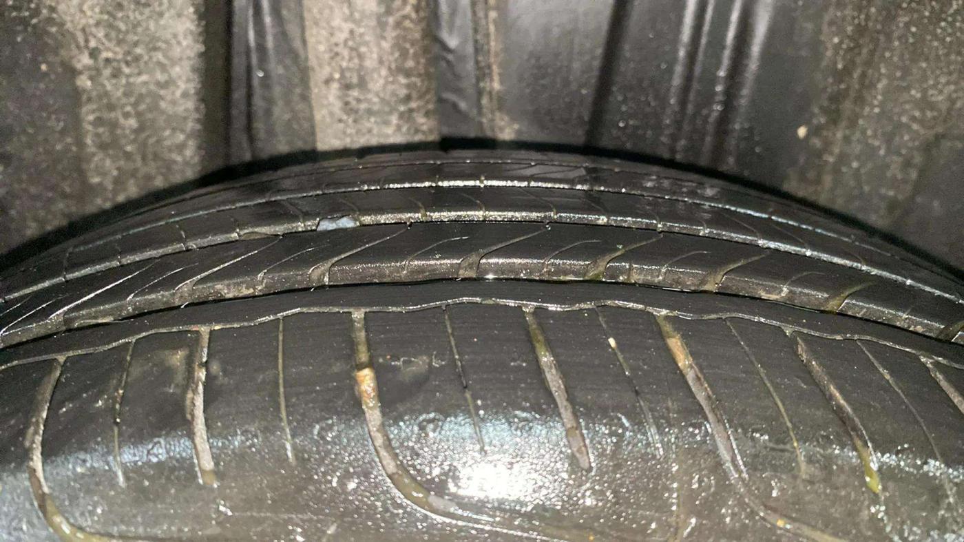 2024 Maruti FRONX DELTA PLUS 1.2MT, Petrol, Manual, 1,676 km, Right Rear Tyre Tread