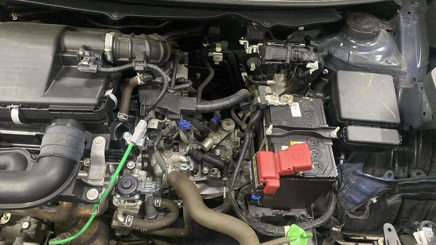 2024 Maruti FRONX DELTA PLUS 1.2MT, Petrol, Manual, 1,676 km, Engine View - Left