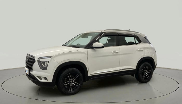 2021 Hyundai Creta E 1.5 PETROL, Petrol, Manual, 42,973 km, Left Front Diagonal