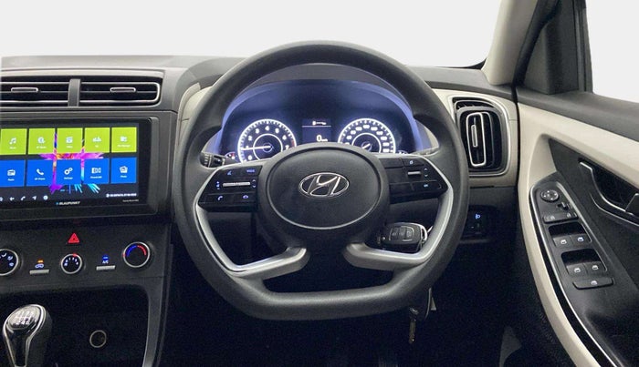 2021 Hyundai Creta E 1.5 PETROL, Petrol, Manual, 42,973 km, Steering Wheel Close Up