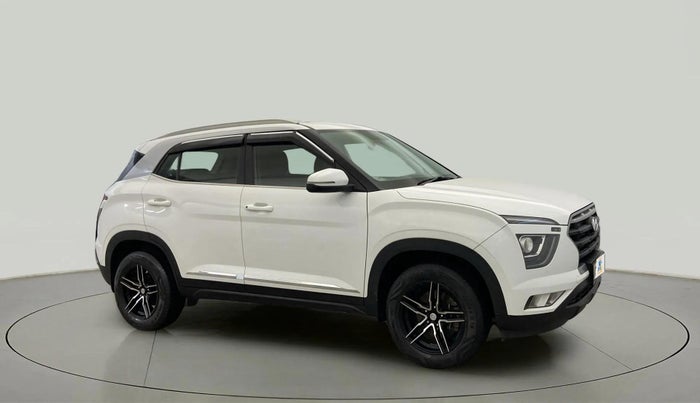 2021 Hyundai Creta E 1.5 PETROL, Petrol, Manual, 42,973 km, Right Front Diagonal