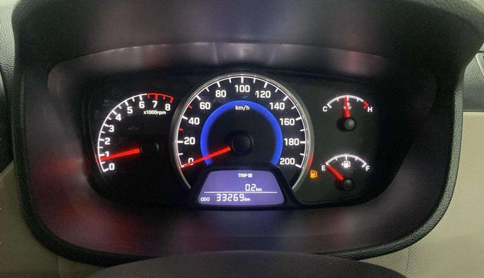 2017 Hyundai Grand i10 SPORTZ (O) 1.2 KAPPA VTVT, Petrol, Manual, 33,261 km, Odometer Image