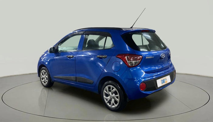 2017 Hyundai Grand i10 SPORTZ (O) 1.2 KAPPA VTVT, Petrol, Manual, 33,261 km, Left Back Diagonal