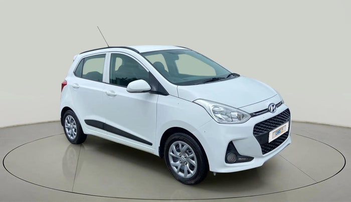 2019 Hyundai Grand i10 SPORTZ 1.2 KAPPA VTVT, Petrol, Manual, 35,290 km, Right Front Diagonal