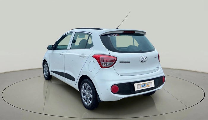 2019 Hyundai Grand i10 SPORTZ 1.2 KAPPA VTVT, Petrol, Manual, 35,290 km, Left Back Diagonal