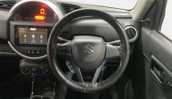 2019 Maruti S PRESSO VXI PLUS AMT, Petrol, Automatic, 28,284 km, Steering Wheel Close Up