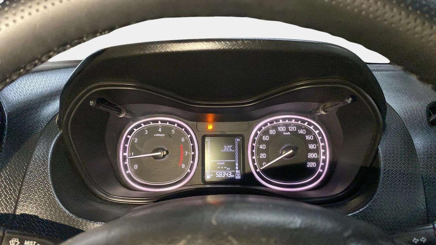 2020 Maruti Vitara Brezza ZXI PLUS, Petrol, Manual, 58,383 km, Odometer Image