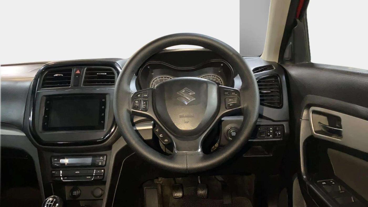 2020 Maruti Vitara Brezza ZXI PLUS, Petrol, Manual, 58,383 km, Steering Wheel Close Up