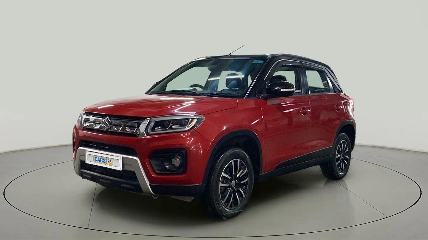 2020 Maruti Vitara Brezza ZXI PLUS, Petrol, Manual, 58,383 km, Left Front Diagonal