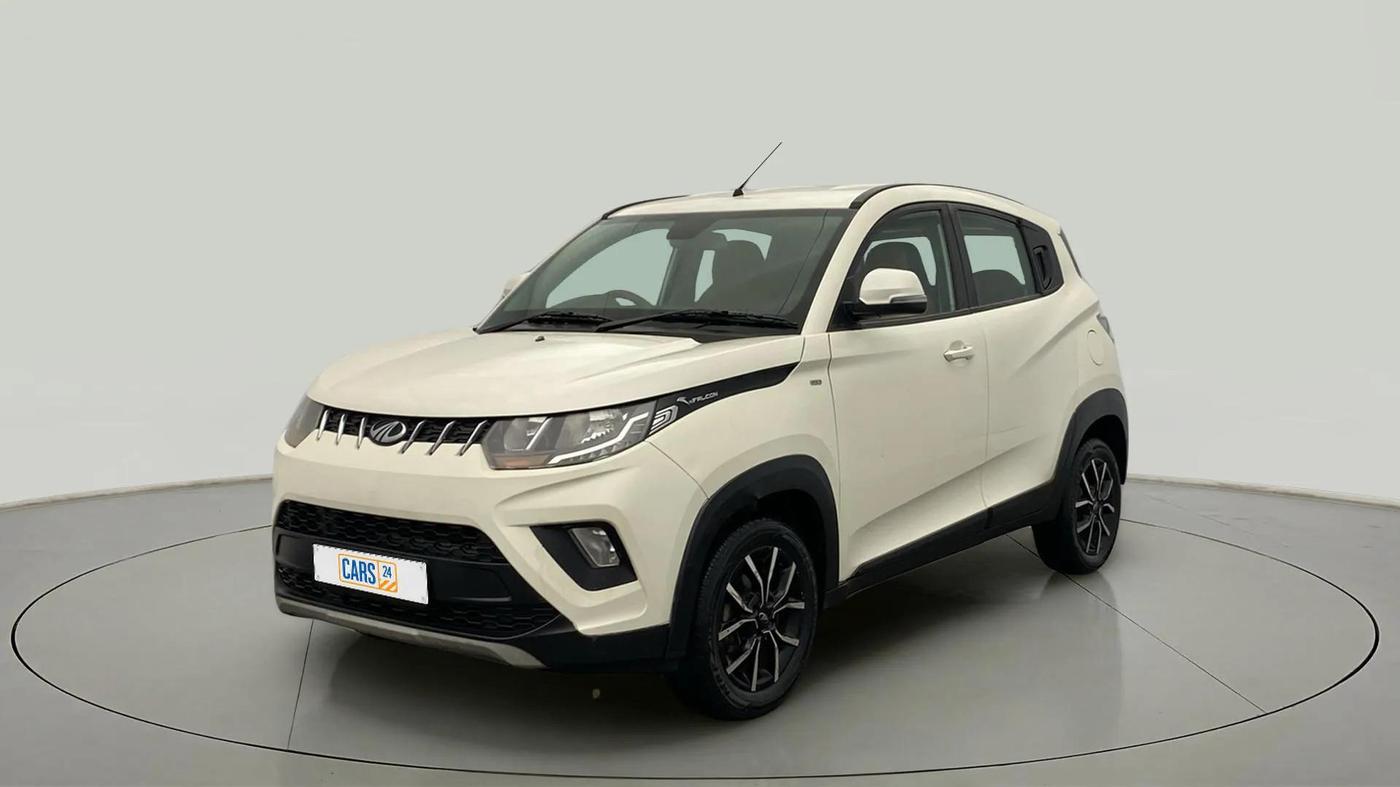 2017 Mahindra KUV 100 NXT K8 P 6 STR, Petrol, Manual, 20,142 km, Left Front Diagonal