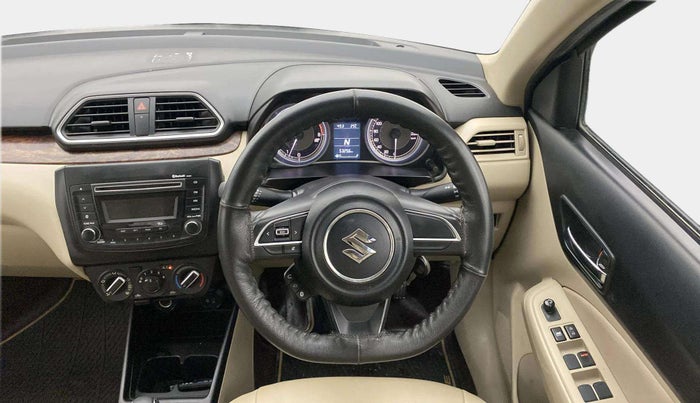 2017 Maruti Dzire VXI AMT, Petrol, Automatic, 53,244 km, Steering Wheel Close Up