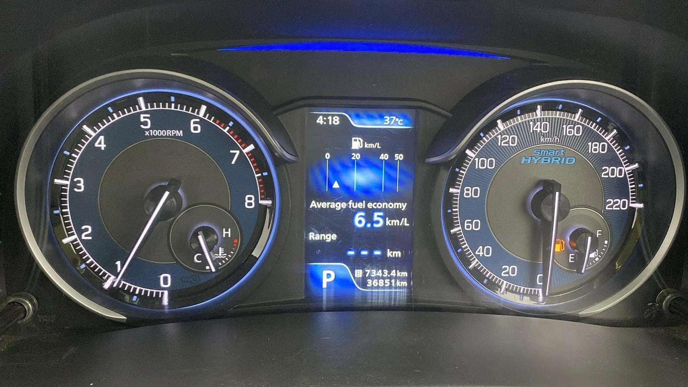 2019 Maruti XL6 ALPHA AT, Petrol, Automatic, 36,848 km, Odometer Image