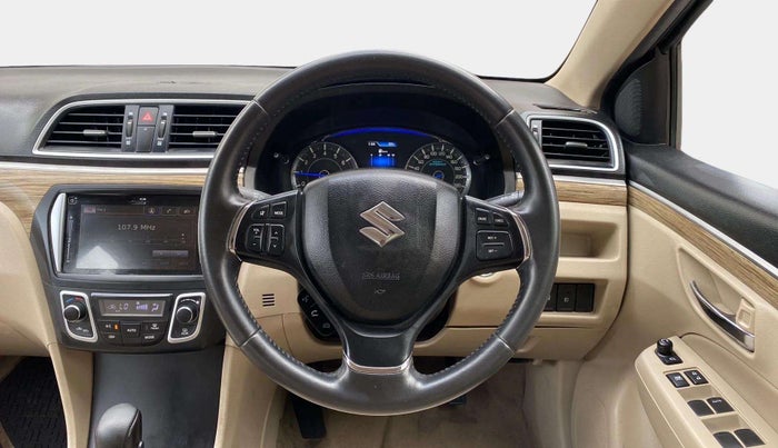 2020 Maruti Ciaz ALPHA  AT 1.5 SHVS PETROL, Petrol, Automatic, 37,950 km, Steering Wheel Close Up